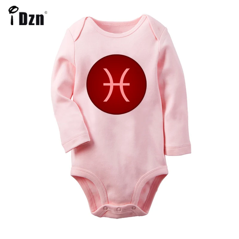 

12 Constellation For Pisces Scorpio Virgo Sagittarius Symbol Design Newborn Baby Bodysuit Toddler Onsies Jumpsuit Cotton Clothes