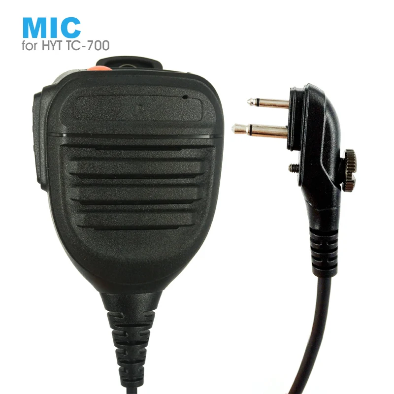 PTT Hand Microphone Speaker Mic for HYT Hytera TC-700 TC-610 TC-620 TC-500 TC-518 TC-580 TC-446S TC-600 TC-618 Walkie Talkie