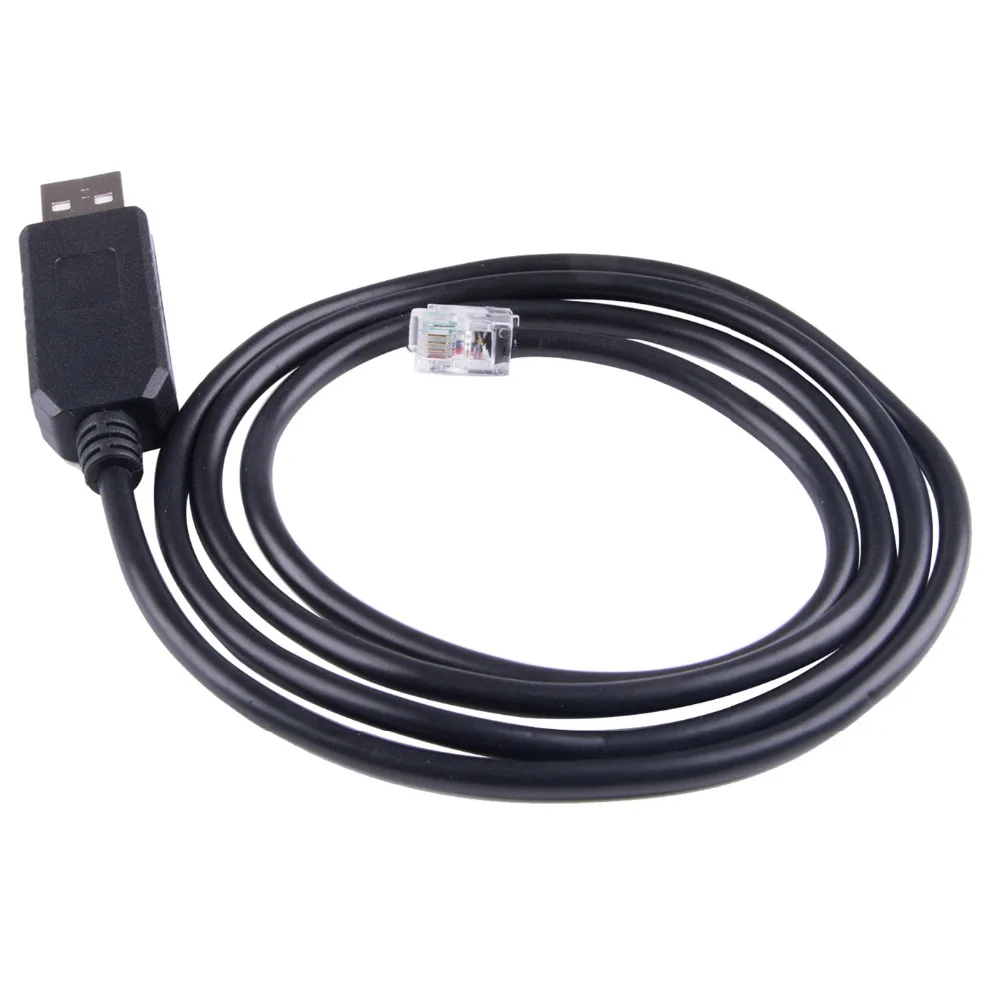 Ioptron Telescope Serial RS232 Control Cable USB to RJ9 4P4C Converter Adapter Cable for ioptron zeq25 ieq45 smarteq pro ieq30