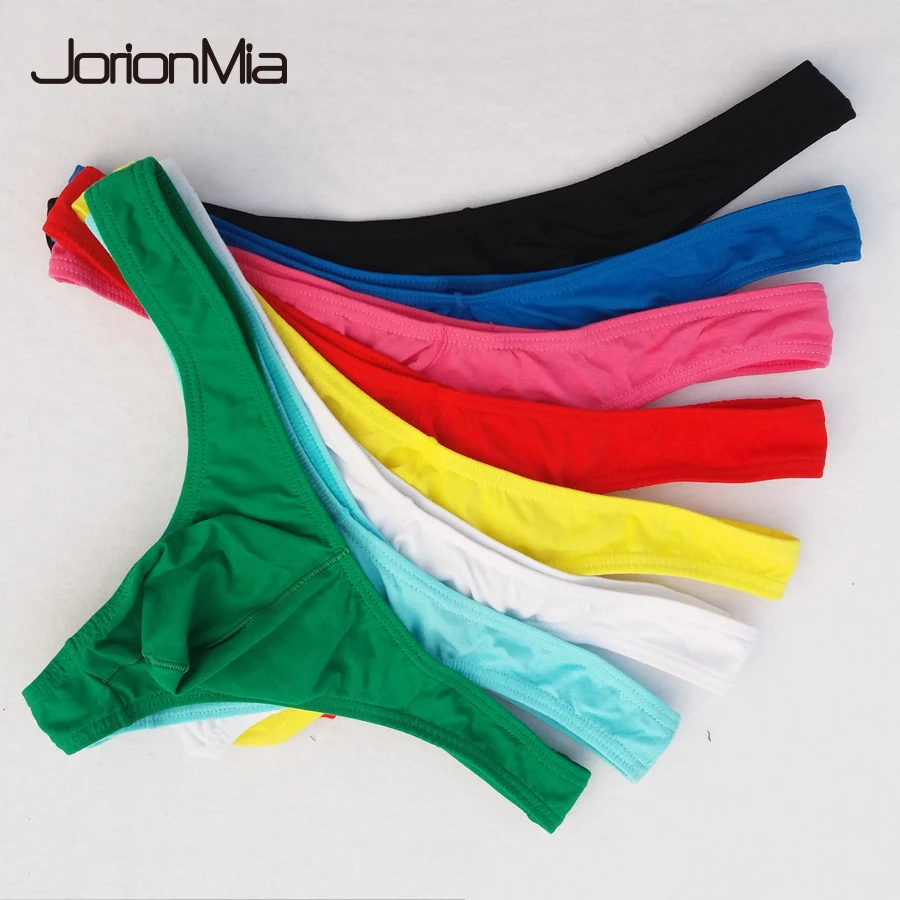 5pcs Low Rise Men Thongs and G Strings Sexy Cotton Men Underwear Penis Pouch Panties Mens Bikini Briefs Jockstrap Men Cueca B311