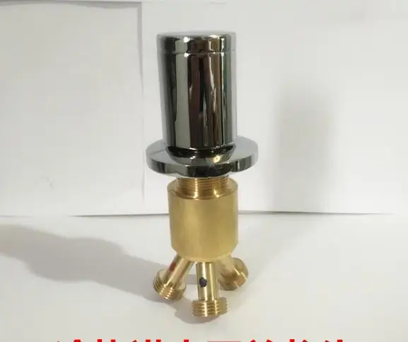 Imagem -02 - Vidric Chuveiro Sala Banheira Misturador Quente e Frio em para Fora Interruptor de Válvula Mistura Chuveiro Bacia Mistura Torneira