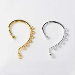 10PCS/Lot Handmade Ear Cuff Earring Hooks Clasp for Jewelry DIY Making Finding Ear Hang Earrings Accessories