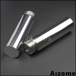 39mm Motorcycle Fork Tube  Stainless Steel 5in Extensions Riser Tube For Harley Dyna Glide FXD Sportster 1200 883 XL 883 XL1200