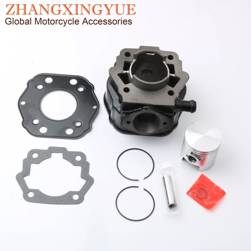 70cc Big Bore Cylinder Kit & 47mm Piston Kit & Cylinder Gasket for Derbi Senda R DRD 50 Enduro SM Enduro EBS0 Senda 50cc Euro2