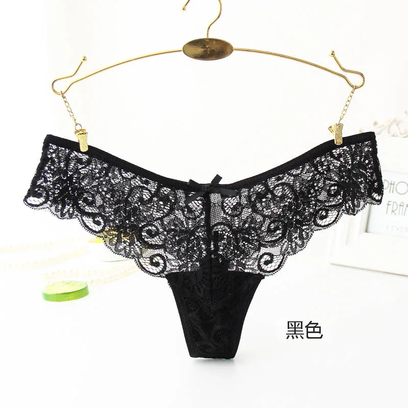 Vendita calda Sexy Del Merletto hollow Biancheria Intima Morbida E Confortevole Delle Donne Del Cotone a Vita Bassa Slip Senza Soluzione di Continuità Femminile Mutandine E Boxer Sexy Perizoma