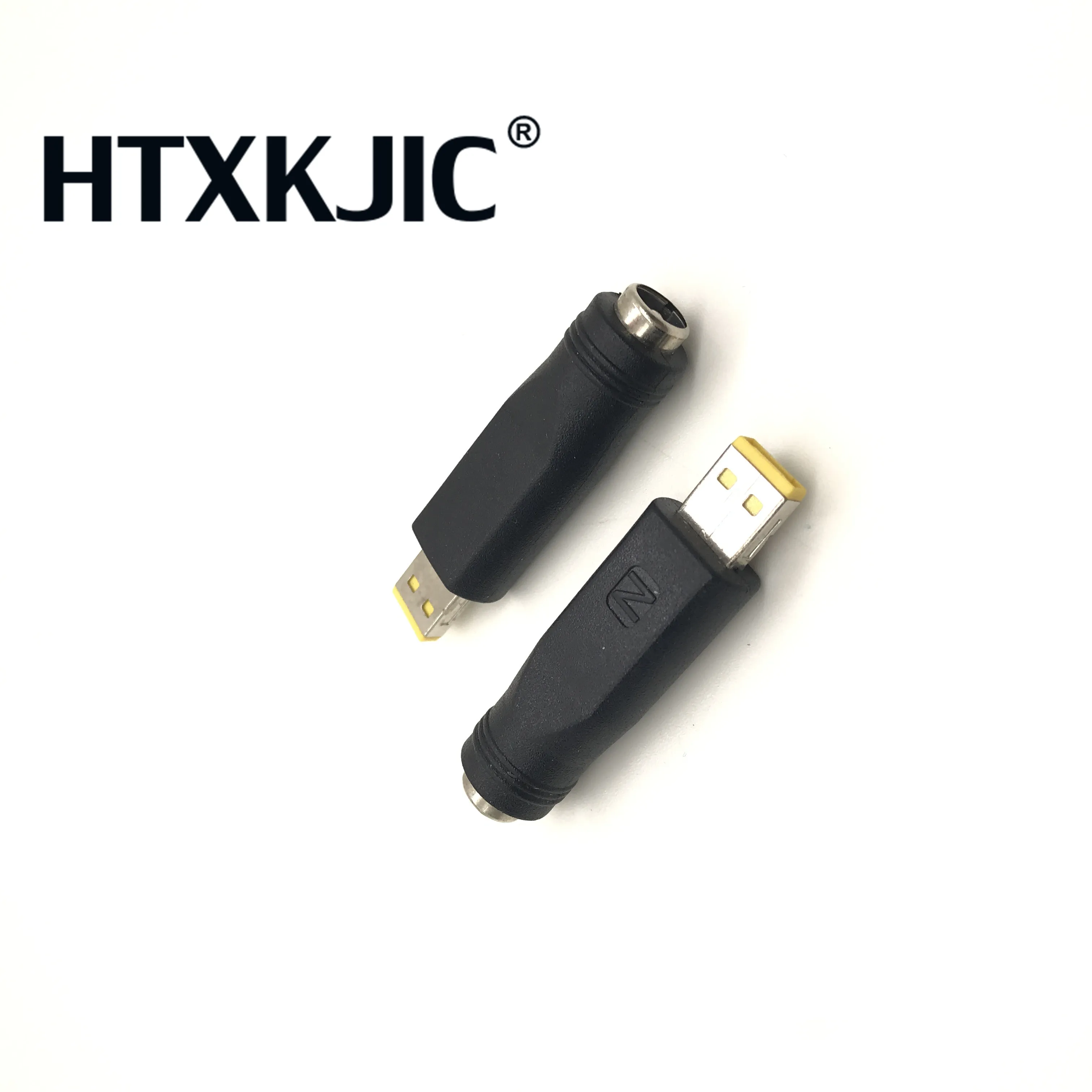 محول أنثى إلى قابس مربع محمول 5.5 × 2.1 مللي متر/5.5*2.1 ، متوافق مع Lenovo ThinkPad 10 Helix 2 12V 3A