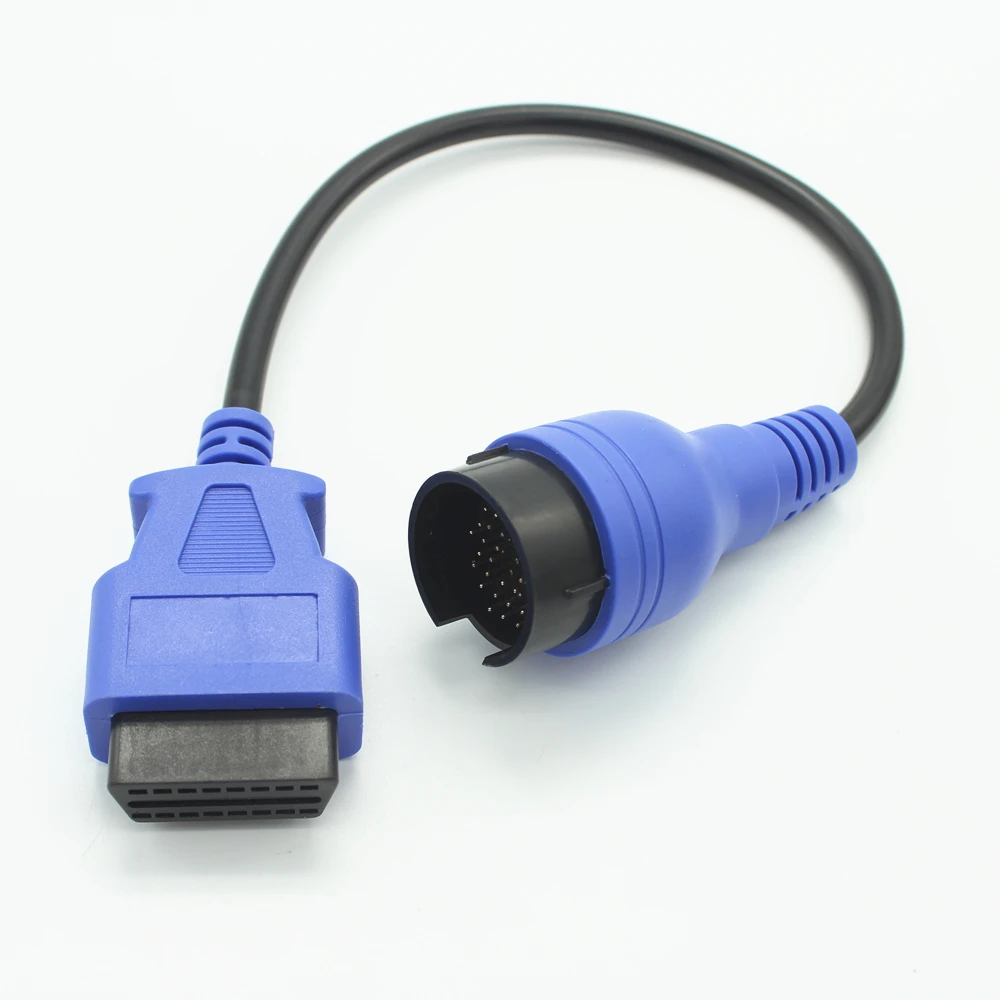 For Benz  IVECO 38Pin Cable OBD2 Diagnostic tool Adapter Connector  Diagnostic Trucks Interface Scanner Cable OBDII 16PIN