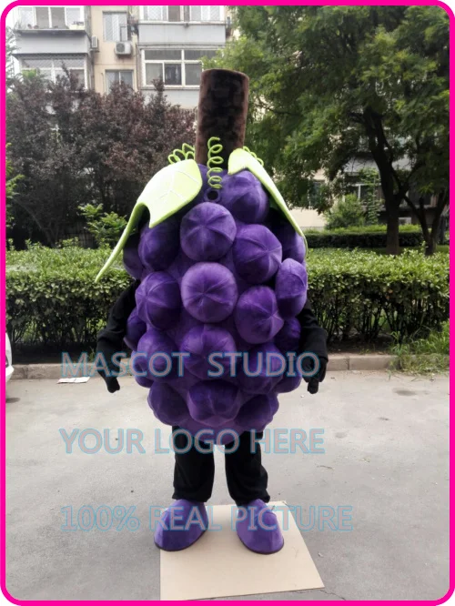 grape mascot costume fruit custom fancy costume anime cosplay kit mascotte theme fancy dress carnival costume 41273