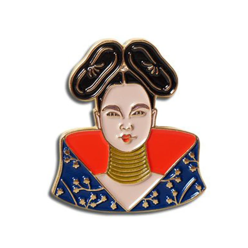 Bjork Enamel Badge …