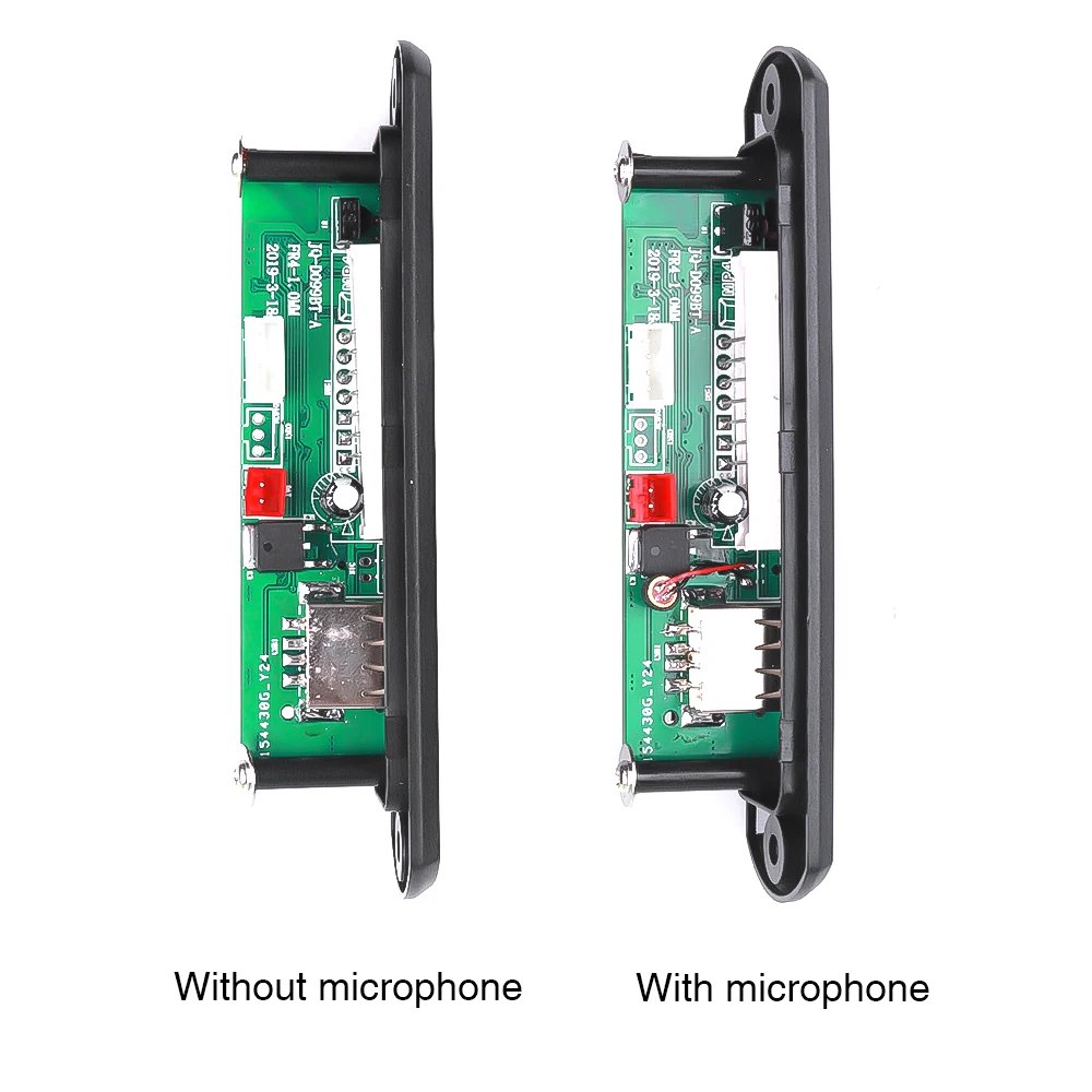 KEBIDU 5V 12V Color Screen MP3 Decoder Board WMA WAV FLAC APE Bluetooth Mp3 Player USB TF FM Radio Module with Call Recording