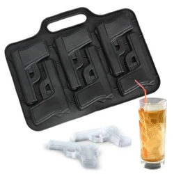 Stylish Pistol Gun Ice Mold Silicone Mold Cooking Tools Cookie Cutter Ice Molds Cream Mould Ice Cream Tools Ice Cube Tray E980