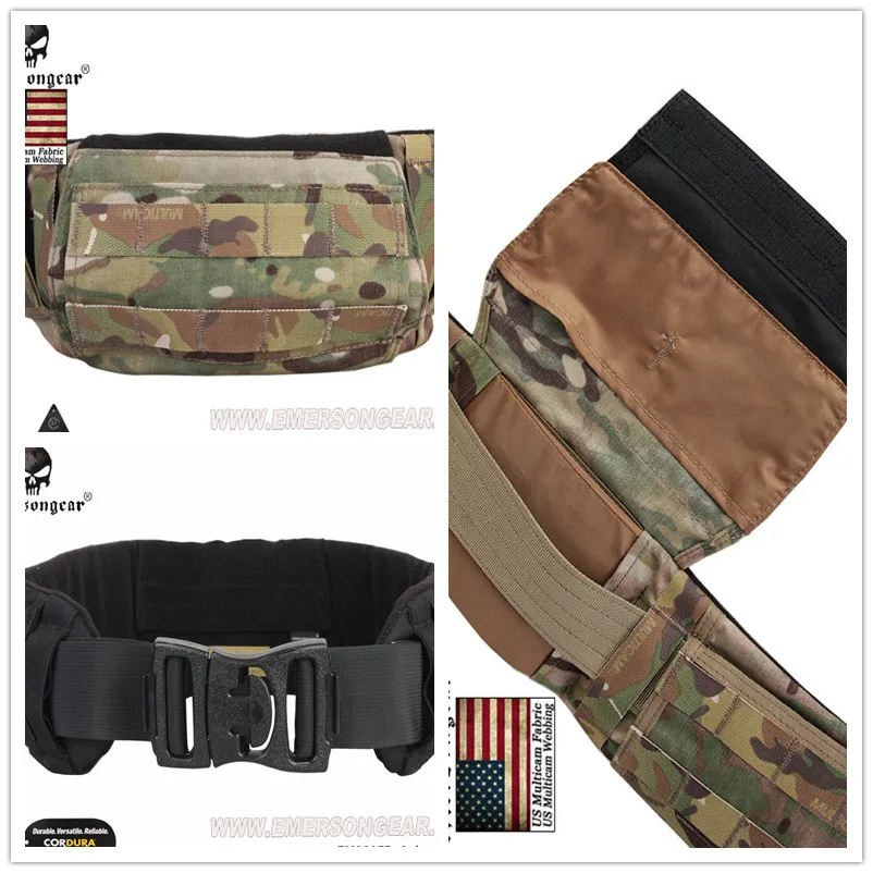 Crye Precision AVS Cinturón táctico MOLLE negro - imagen 3