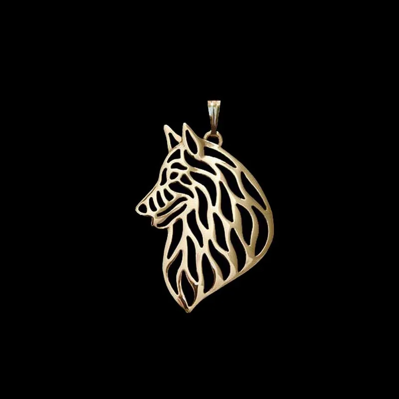 Jewelry Groenendael Pendants Women's Alloy Belgian Tervuren Pendants