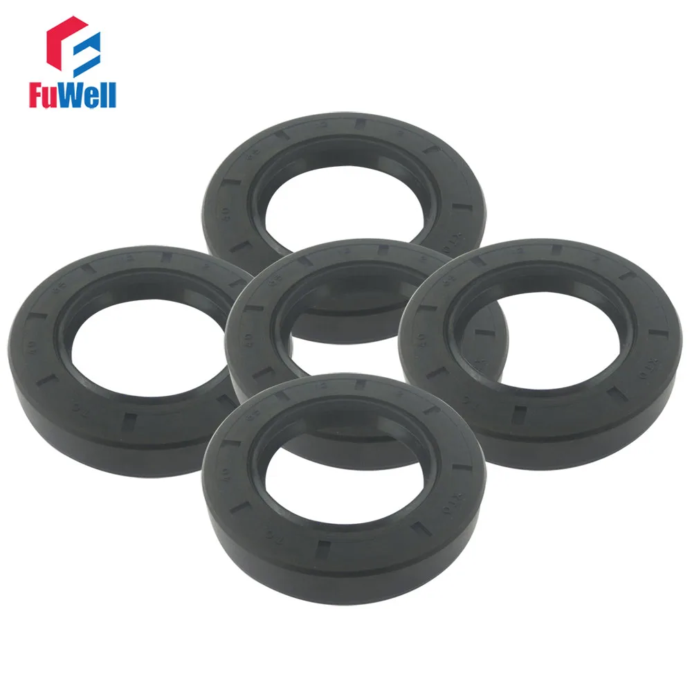 

5pcs TC Type Nitrile Rubber Skeleton Oil Seal Ring Gasket 52x72x12mm /52x72x10/52x75x10/52x75x12/52x80x12mm Radial Oil Seal