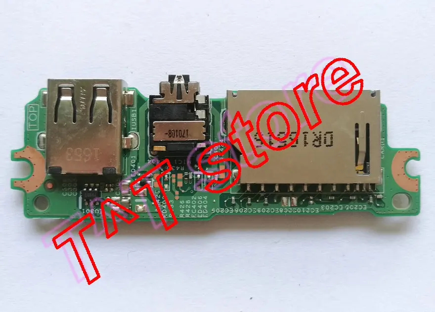 original 3468 USB audio SD card reader board V14 V15 CHA01 XWCFR F13P3 RJRCN test good free shipping