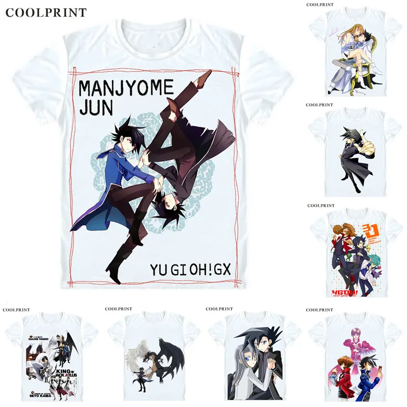 Manjoume Jun Chazz Princeton T Shirt Yu-Gi-Oh GX Duel Monsters Generation Next Casual TShirt Premium T-Shirt Short Sleeve Shirts