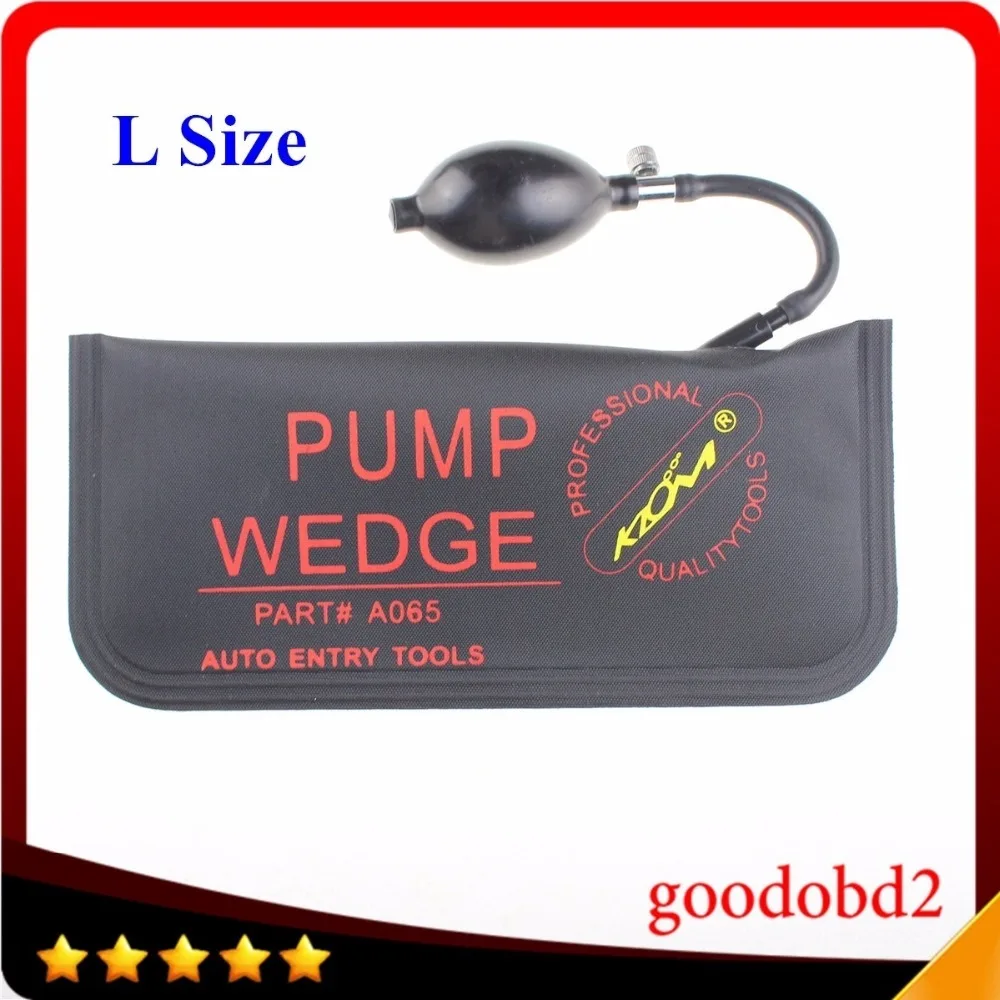 Inflatable Air Wedge Diagnostic Tool Airbag Wedge Auto Air Pump Wedge Locksmith Tool Lock Pick Set Open Car Door Lock 5 pcs/bag