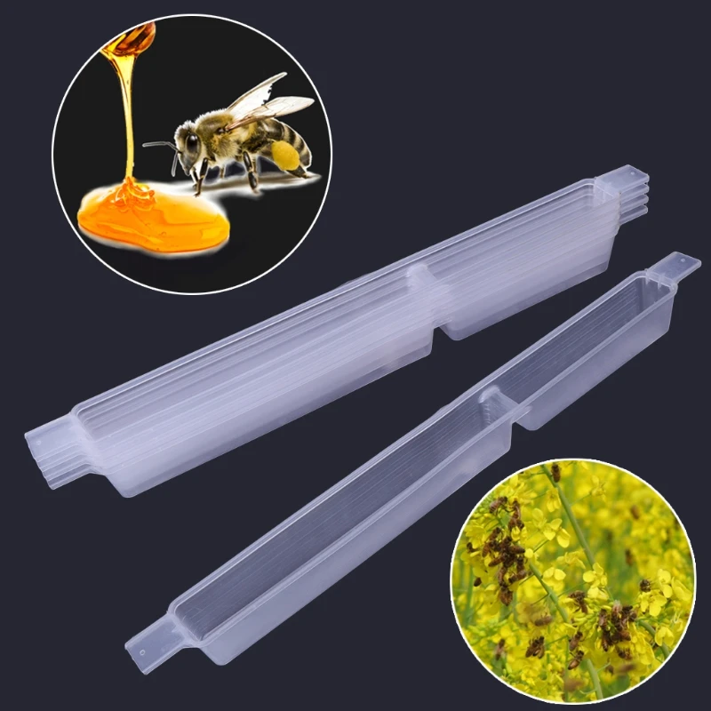 

5pcs Bee Feeder Beekeeping Plastic 0.6kg Beekeeper Tools Supplies High Intensity JUL-28B