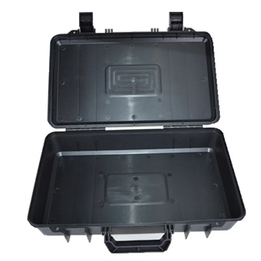 Lightweight pp material plastic storage tool box without foam