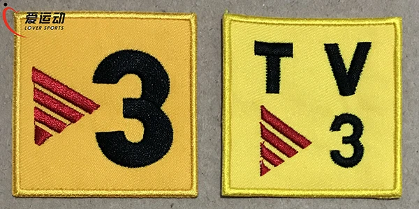 Parche bordado de la manga izquierda del patrocinador TV3, Parche de fútbol, 2004-2005, 2005-2013 TV3