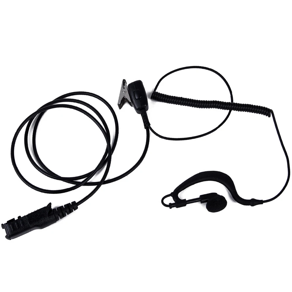 Earpiece Headset for Motorola Walkie Talkie Radio XPR3300 XPR3500 XIR P6620 E8600 XIR P8260 P6600 P8668 Radio Ear Hook Earphone