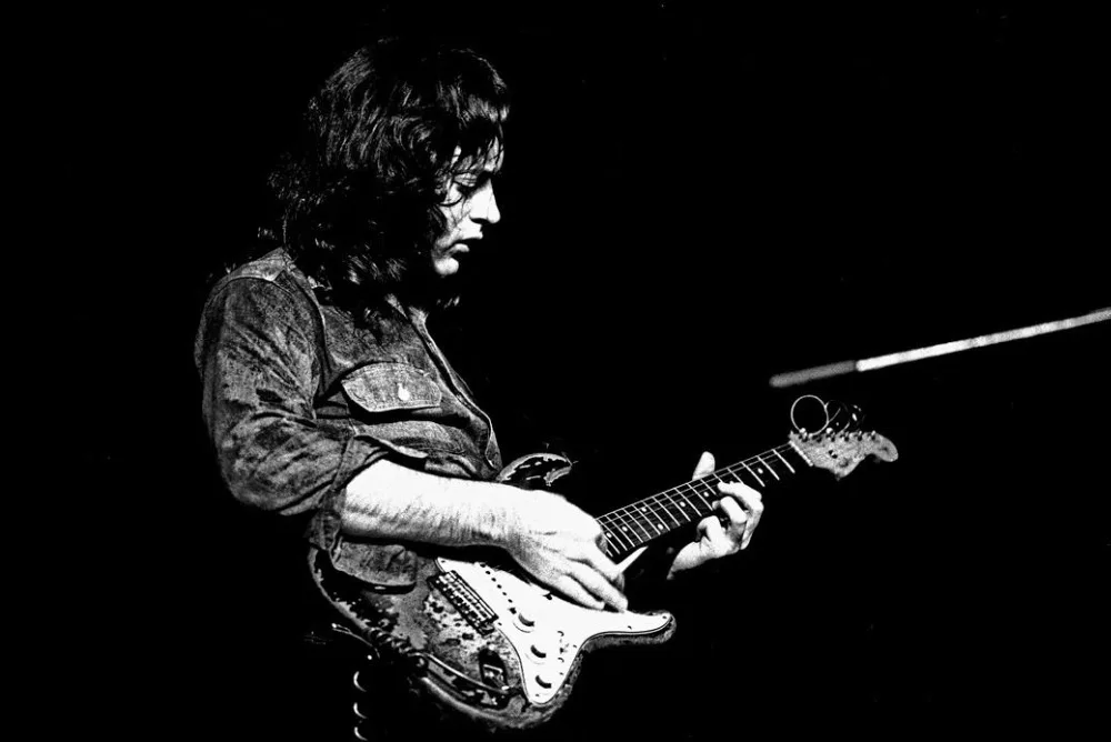 Home Decor Rory Gallagher Blues Rock 1-Silk Art Poster Wall Sicker Decoration Gift