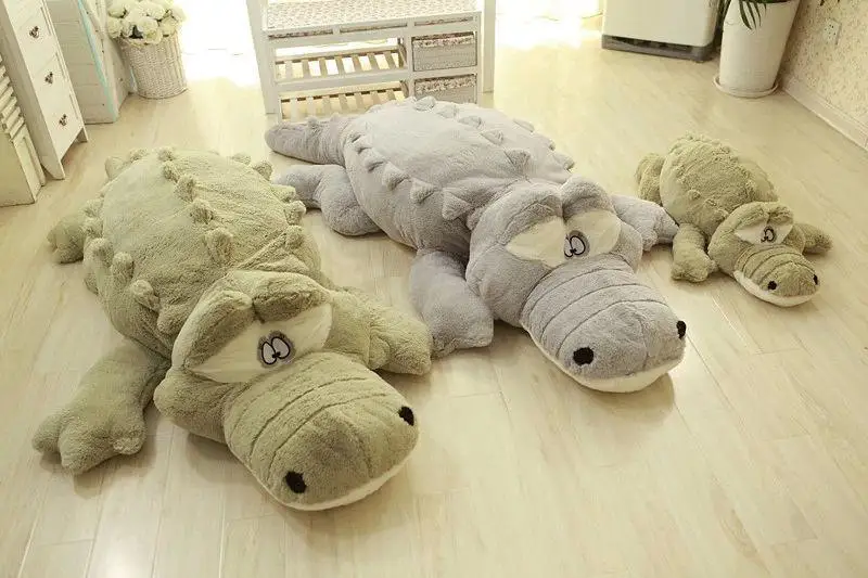 80cm Crocodile costume alligator stuffed animals pillow dinosaur plush giant stuffed animals cushion pillow soft stuffed toys