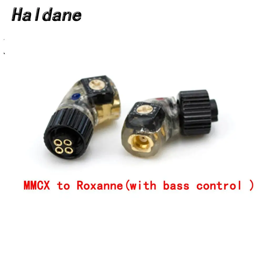 

Haldane JH AUIDO LAYLA JH24 (4 Pin) Roxanne 24 Iriver AK R03 AKR02 UM to MMCX/0.78mm Female Converter Adapter（with bass control）