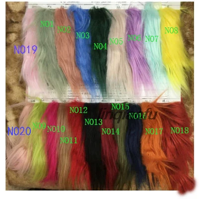 

Falling hair fake hair Artificial plush fabric Rolling plush