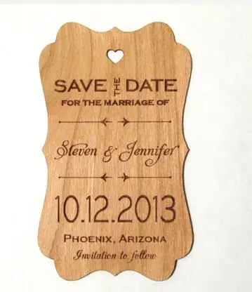 

Personalized name date Save the Date Rustic Wedding Wooden gift Favor tags Labels invitations party bridal shower accessory