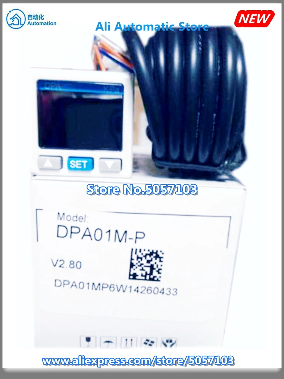 

DPA01M-P -100~100KPA Two Groups Of NPN And A Set Of PT 1~5V Output Diameter 1/8 Diameter M5 New