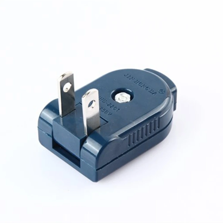 90 degree rotary power plug, American connection with two flat foot joint SS2201,1 pcs