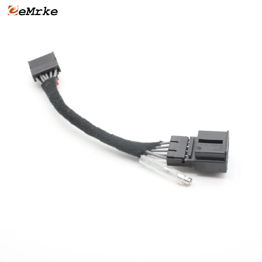 EEMRKE Aftermarket Car Camera Power Wire Do Not Damage Original Harness for Sportsvan/Passat/Tiguan L/C-TREK/Golf 7/Jetta Polo