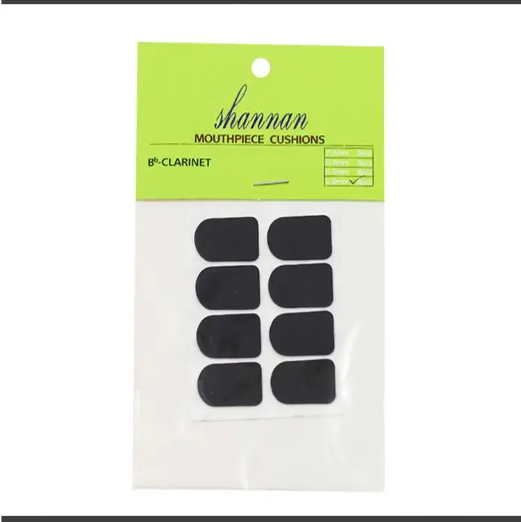 Shannan แซ็กโซโฟน Clarinet Mouthpiece Cushion 8 ชิ้น/แพ็คเกจ