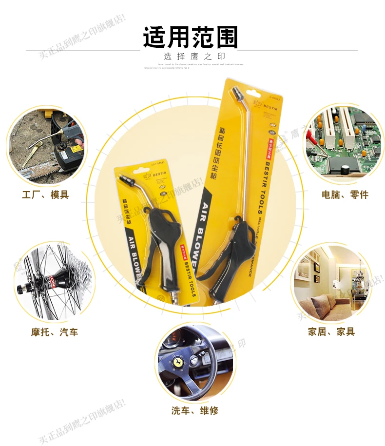 BESTIR TOOL taiwan made plastic air blower cleaning tools