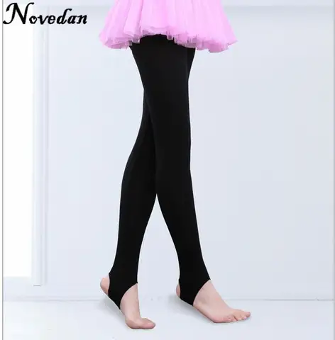 Girls Ballet Tights with Stirrup Novedan