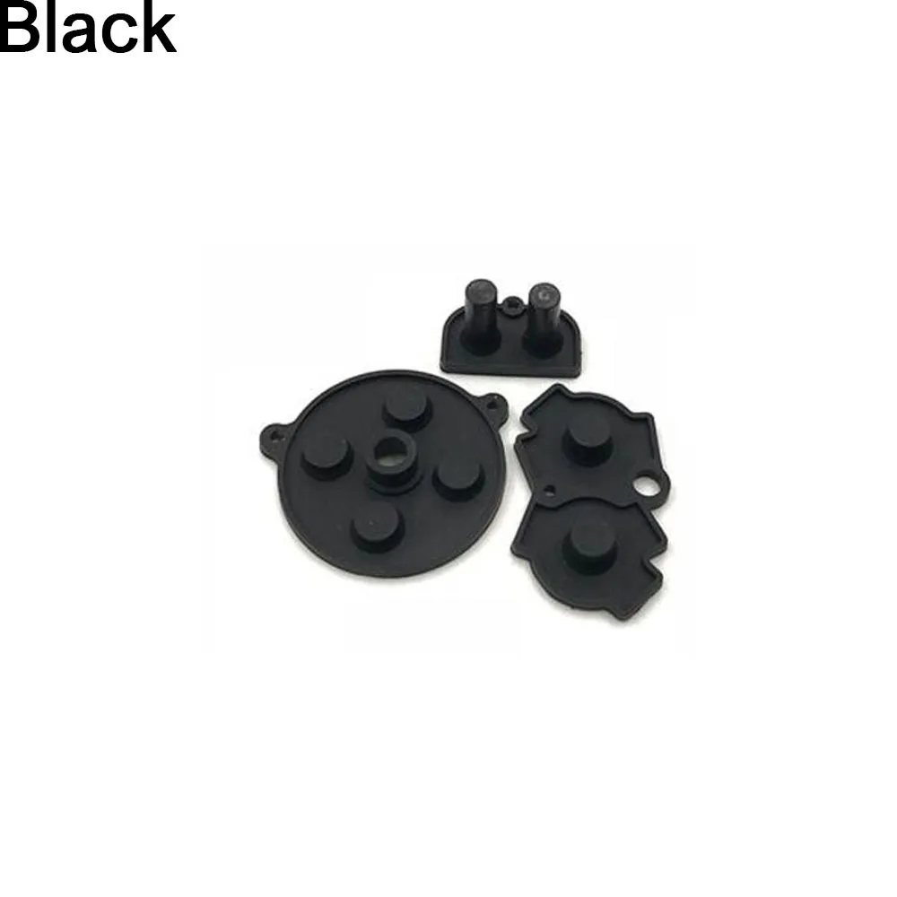 1 компл. Красочных резиновый проводящий A-B D-pad для Nintend GameBoy Advance GBA силиконовый Кондуктивный Start Select Keyboard