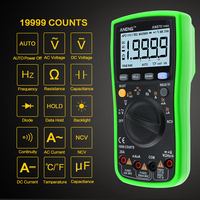 AN870 Auto Digital Multimeter 19999 counts True-RMS NCV Ohmmeter AC/DC Voltage Ammeter Transistor Power Meter Temperature Tester