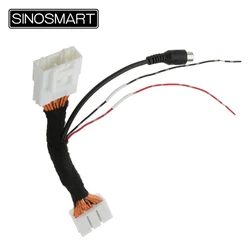 SINOSMART 20PIN Video Input Cable for Mazda 3 / Axela Hatchback 2014–2018 OEM Screen | Reverse Camera CVBS Adapter C20