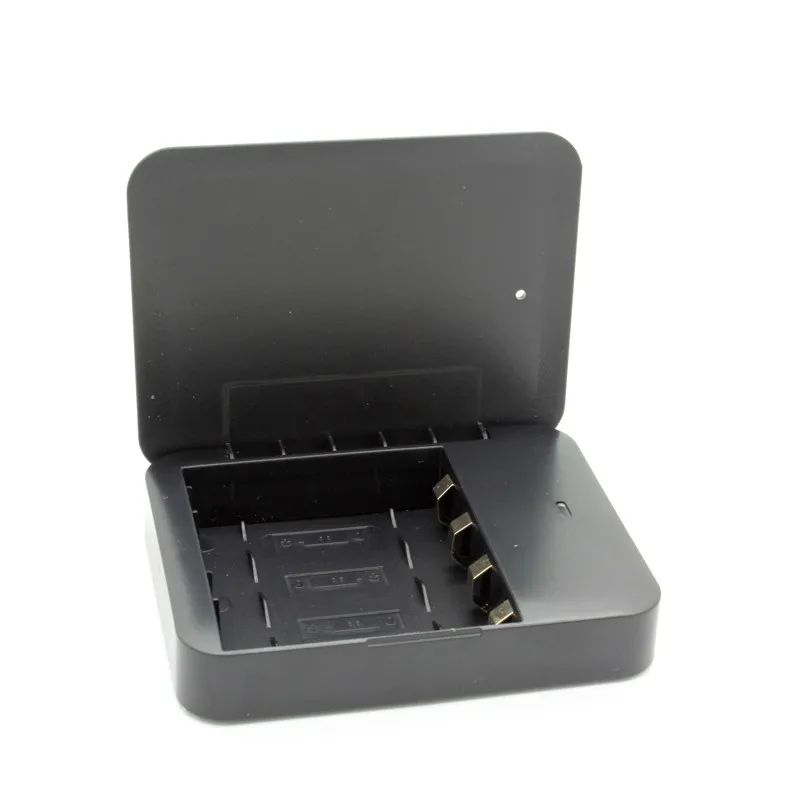 4 Slots AA Batteries External USB Rechargeable AA Lithium Battery Charger Emergency Power Charge Box Mobile Phone Charging Base