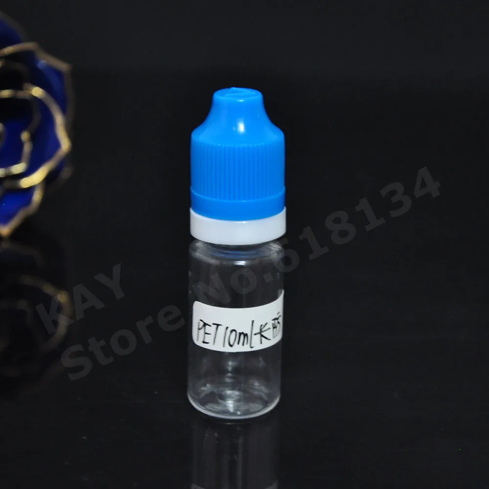 10000pcs 10ml plastic dropper bottles, High quality 10 ml CRC tamper evident cap plastic dropper bottle, 10ml bottlefor liquid