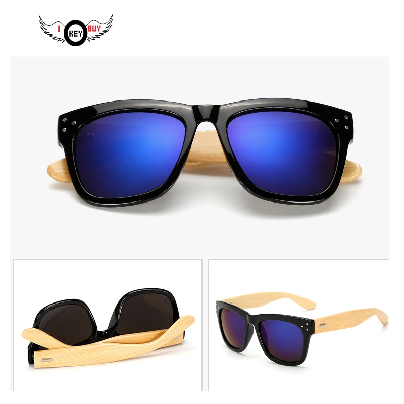 1pc New Fashion  Wooden  Bamboo Frame Polarized Driver Goggles  Women Men Shades Eyewear Sunglasses