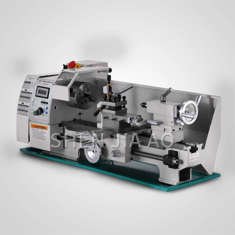 MX-210 Tornio per la lavorazione del legno in metallo Macchine utensili Motore senza spazzole Macchina per la lavorazione di perline Macchina multifunzione per la lavorazione del legno in metallo