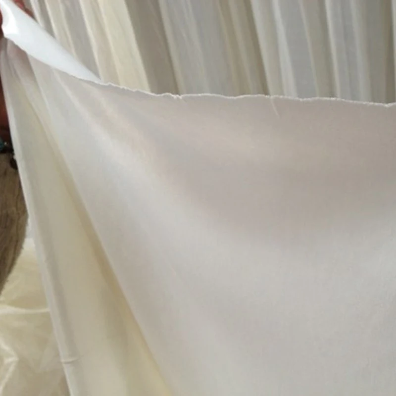 3X2M/9.8x6.5FT Simple White Ice Silk Party Curtain Wedding Event Backdrops Stage Decoration Baby Shower Birthday Wall Decoration