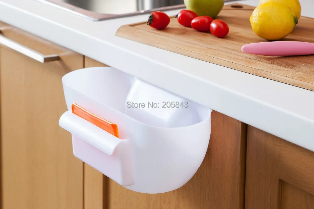 

Plastic storage box desktop garbage storage bin kitchen plastic container storage drawers