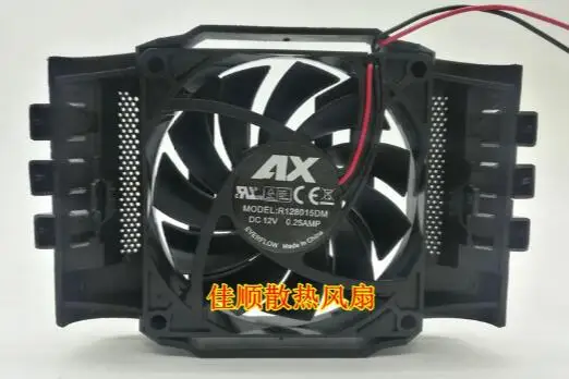 

R128015DM 12V 8cm 8015 video card fan single ball large volume mute router heat dissipation