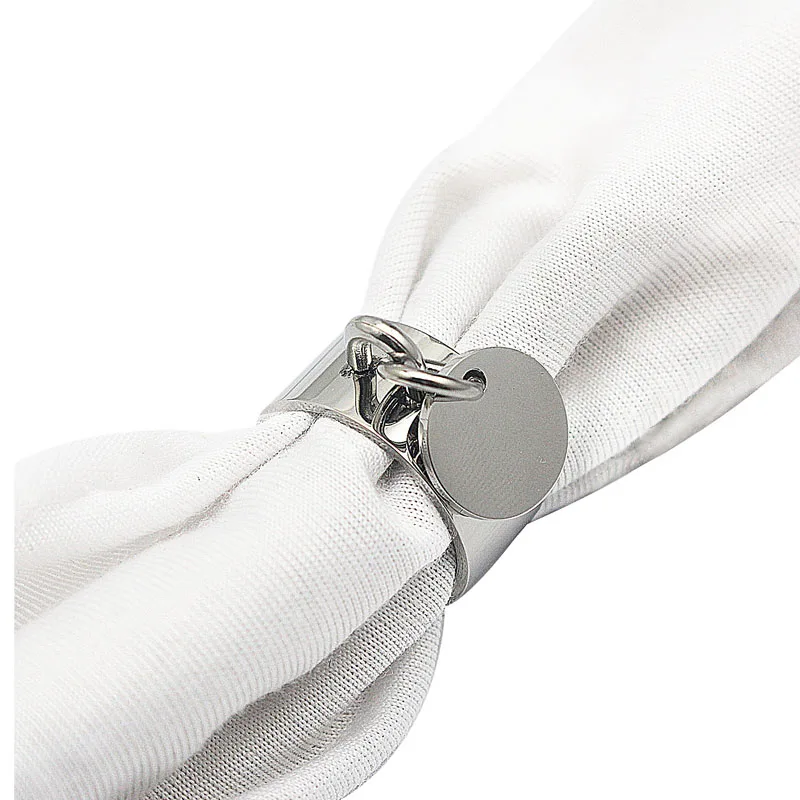 Fashion unique design Silver Color Brand Rings For men nobility Party Wedding dog pendant Rings Stainless Steel jewelry