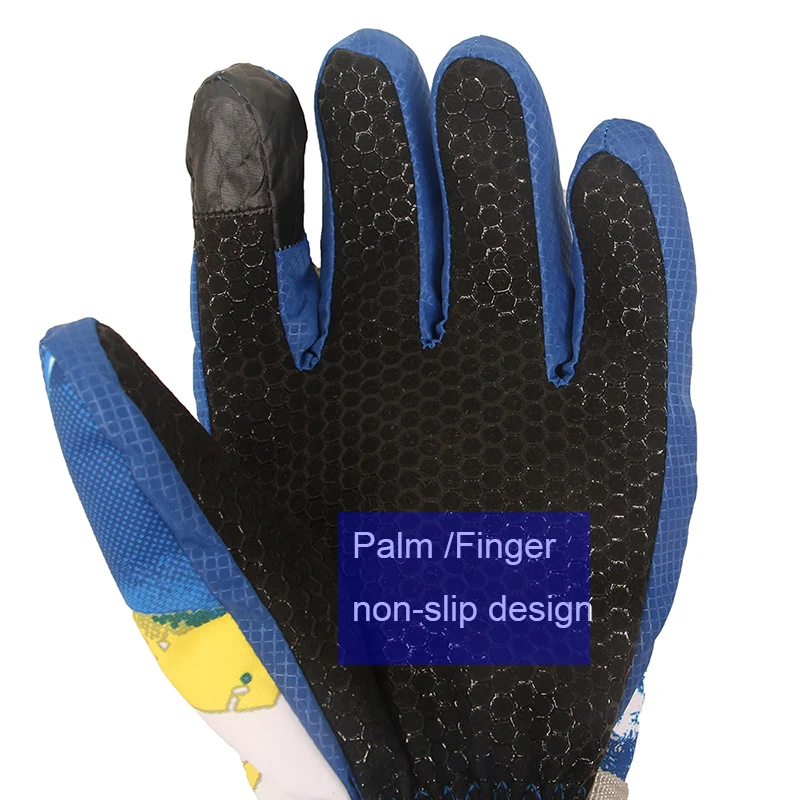 Goexplore mejores guantes de esquí 2024 hombres mujeres-30 espesar impermeable al aire libre motocicleta Snowboard moto de nieve mitones de nieve