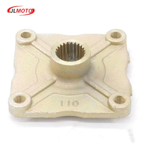 Задняя ступица колеса 23T 110*4 STUD M10 для китайских квадроциклов 110cc 125cc 150cc, картов, гольф-каров, багги, запчасти для квадроциклов