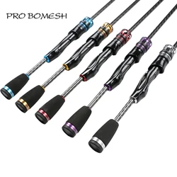 Pro Bomesh 1Set 52.8g Aluminum Locking Nut + 3K Carbon Tube Spinning EVA Handle Kit DIY Fishing Rod Pole Accessory
